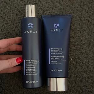 Monat shampoo and conditioner